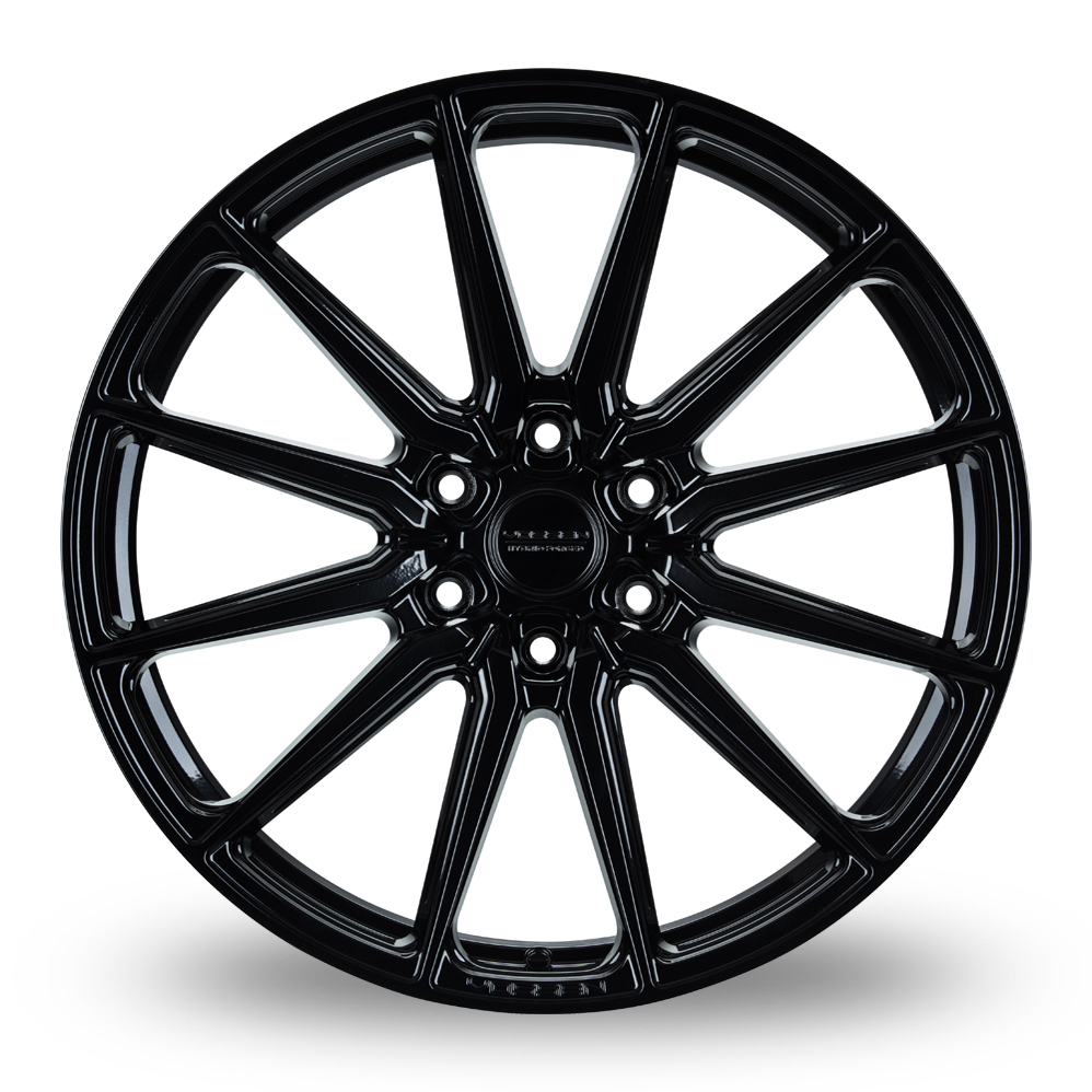 24 Inch Vossen HF6-1 Gloss Black Alloy Wheels