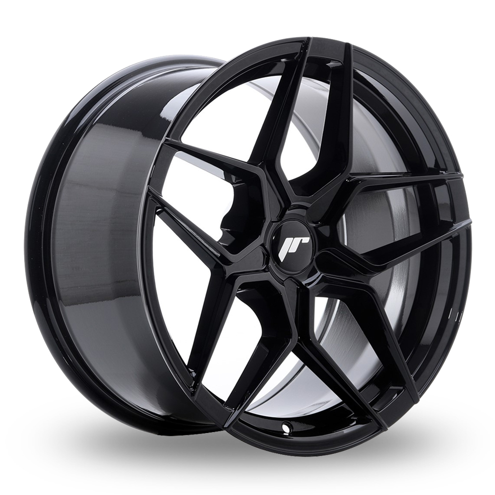 18 Inch Japan Racing JR34 (8x18) (Custom Fitment) Gloss Black Alloy Wheels