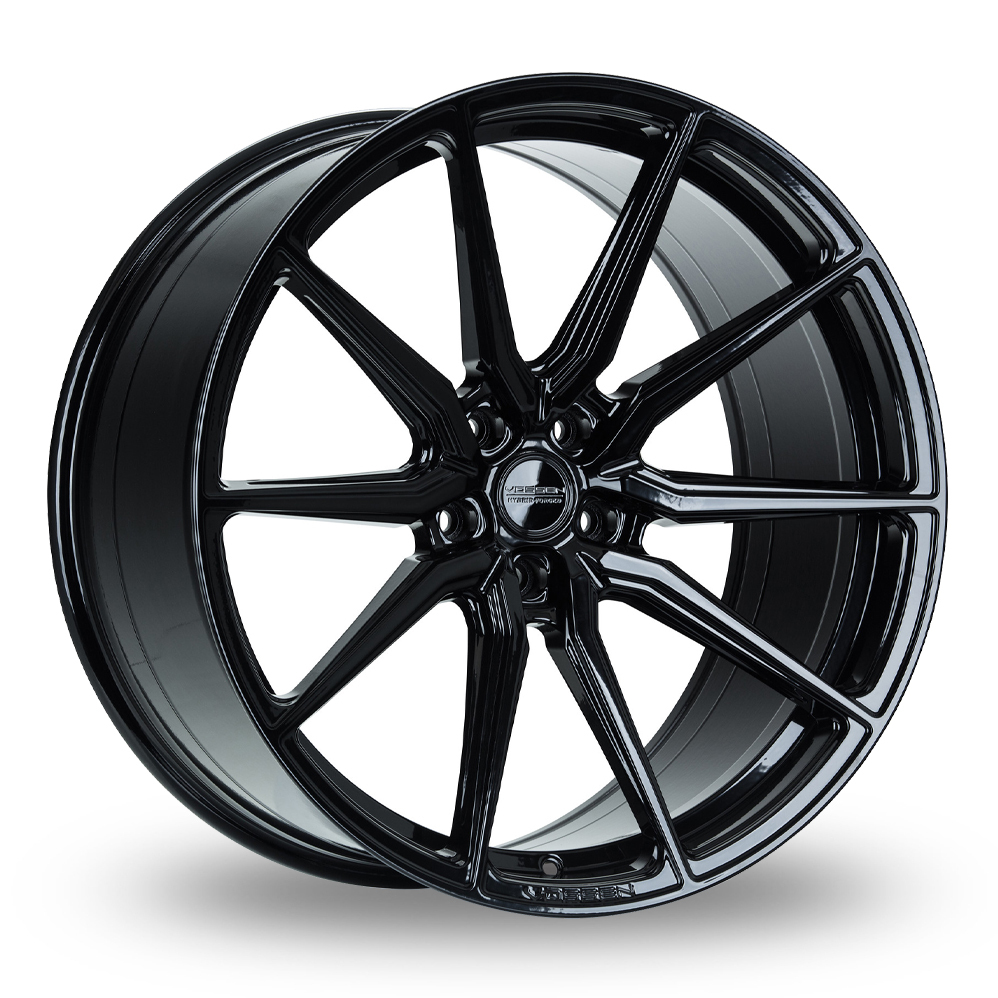 20 Inch Vossen HF-3  Satin Black Alloy Wheels