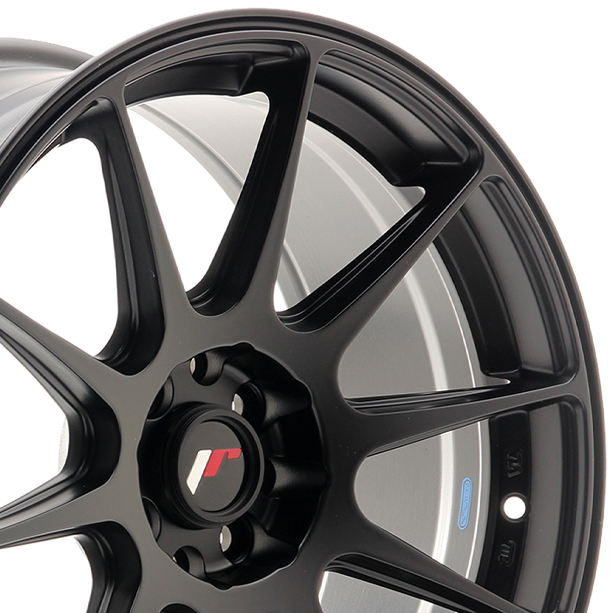 17 Inch Japan Racing JR11 (8.25x17) Matt Black Alloy Wheels