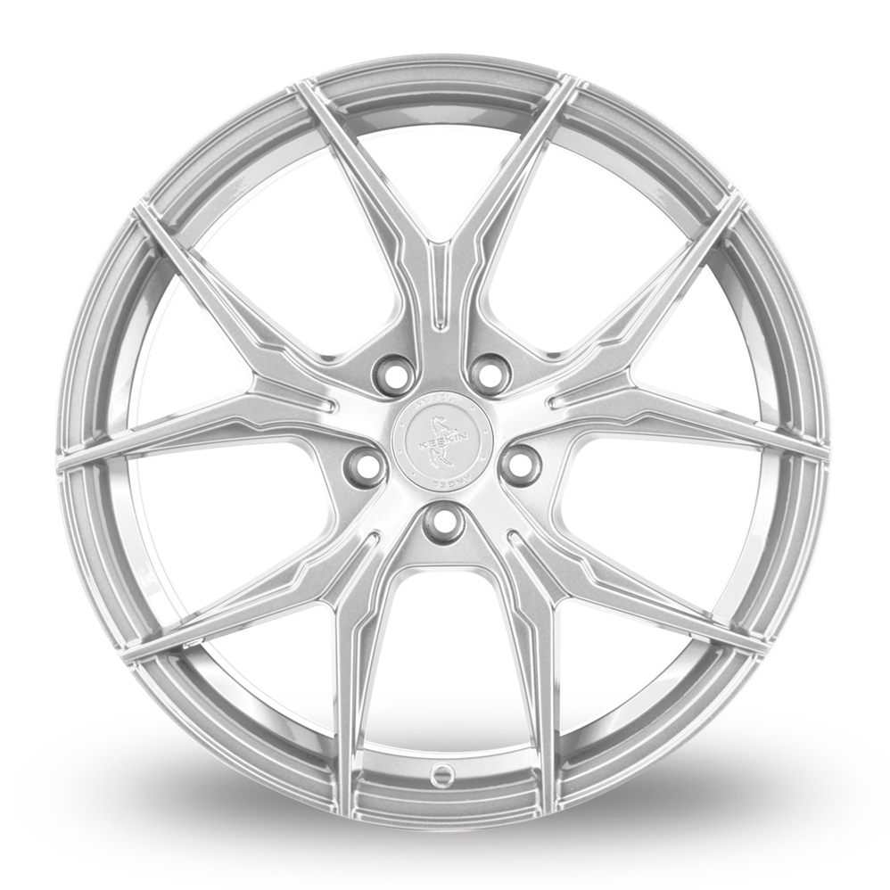 19 Inch Keskin Tuning KT19 Silver Alloy Wheels