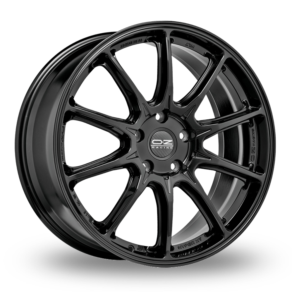 20 Inch OZ Racing Hyper XT HLT Gloss Black Alloy Wheels