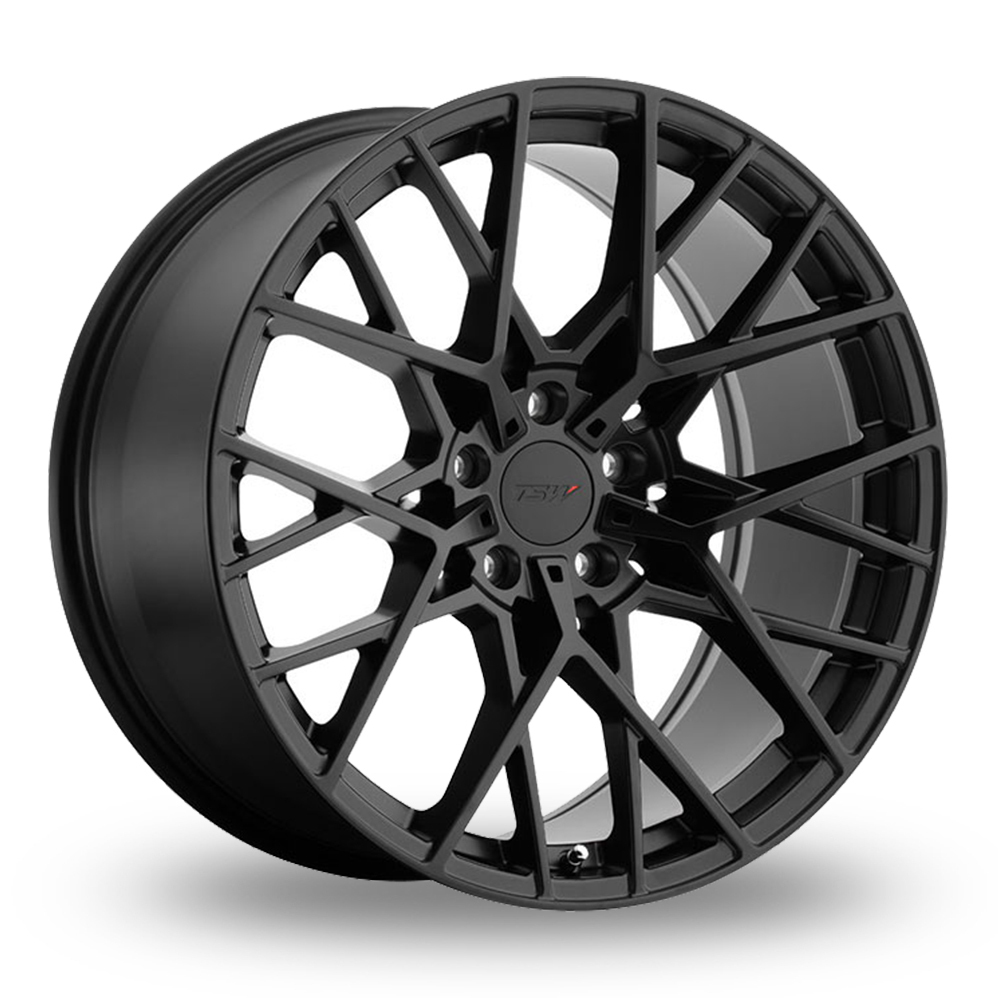 18 Inch TSW Sebring (EU Warehouse) Black Matt Alloy Wheels