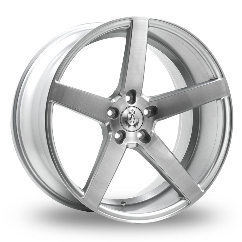 19 Inch Axe EX18 Silver Polished Alloy Wheels