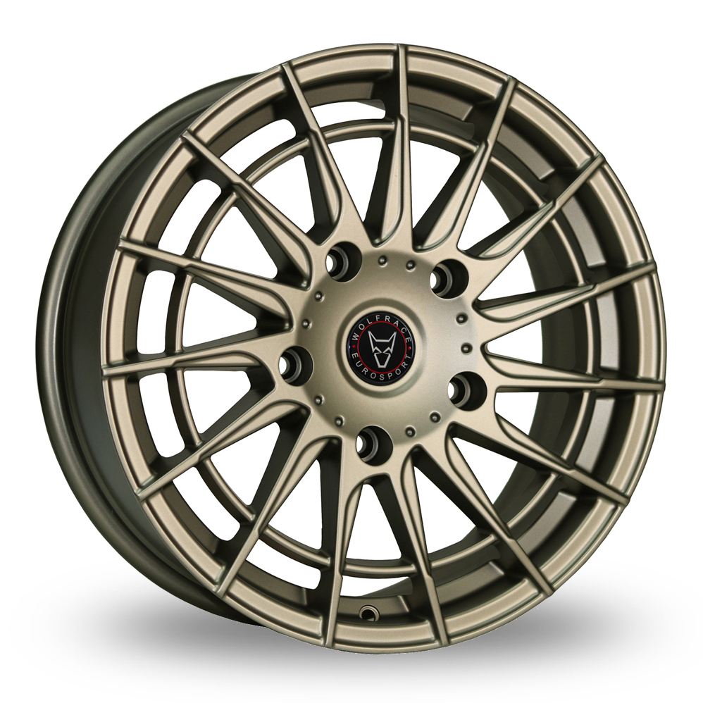 18 Inch Wolfrace Aero Super-T Bronze Alloy Wheels