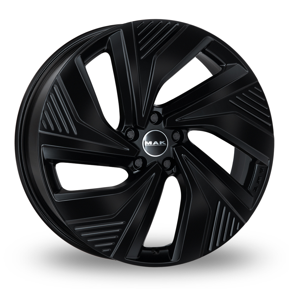 21 Inch MAK ELECTRA Gloss Black Alloy Wheels