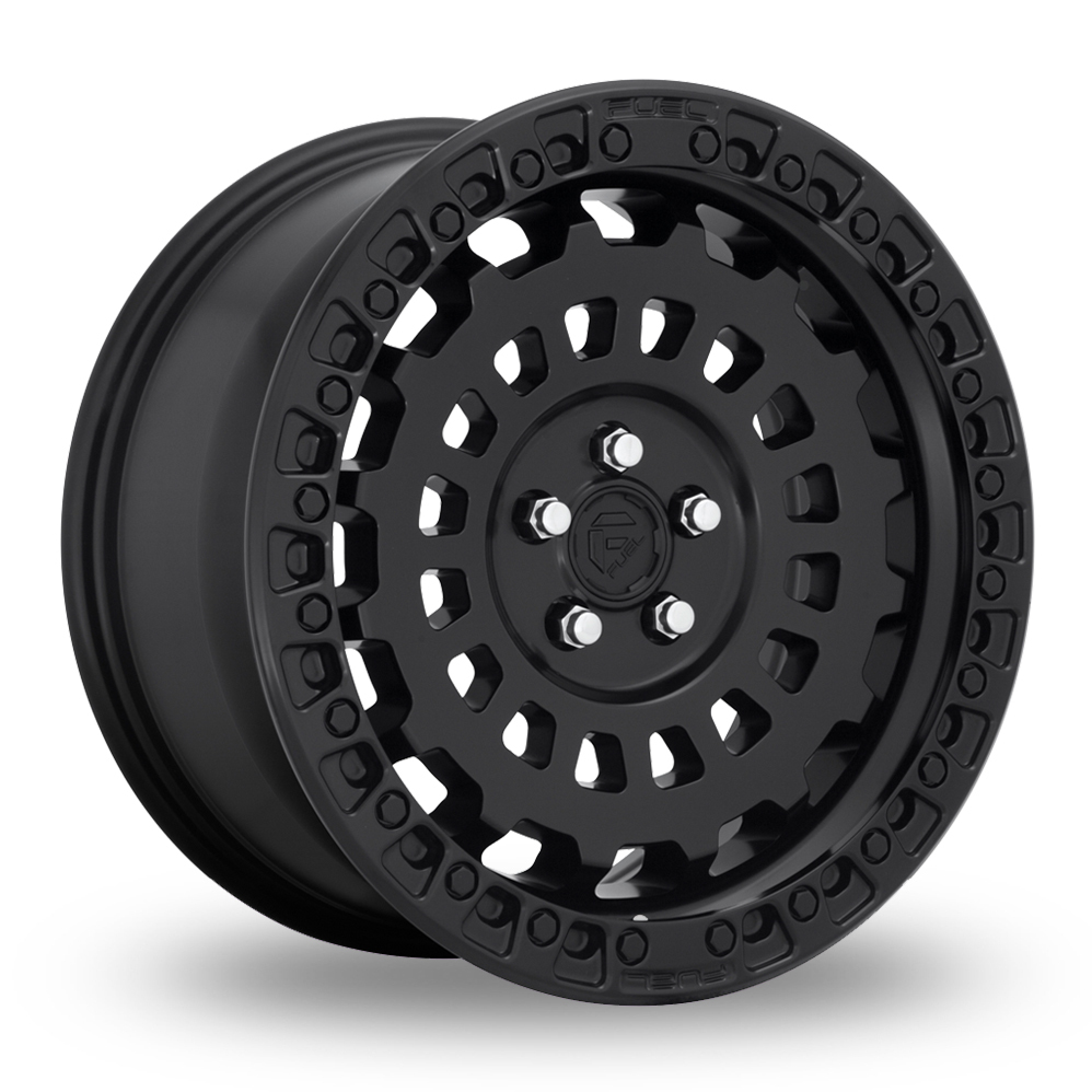 18 Inch Fuel Off-Road Zephyr Matt Black Alloy Wheels