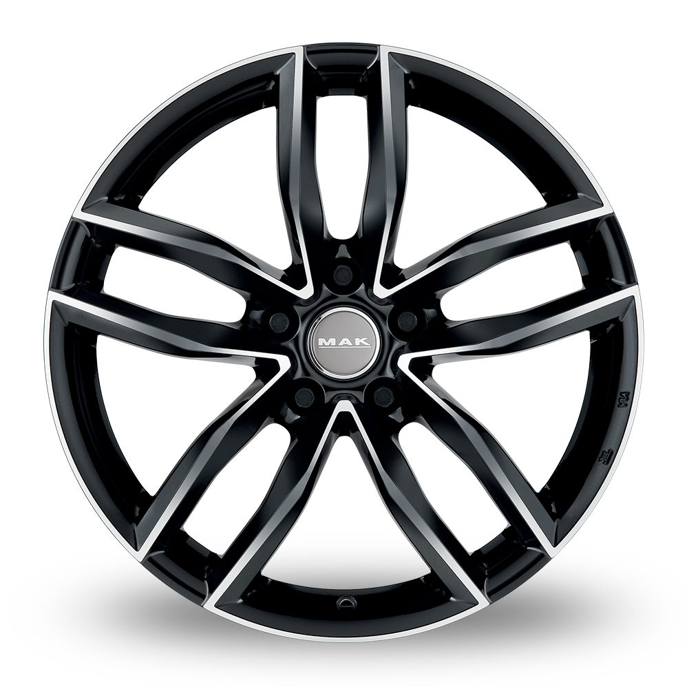 19 Inch MAK Sarthe Black Mirror Alloy Wheels