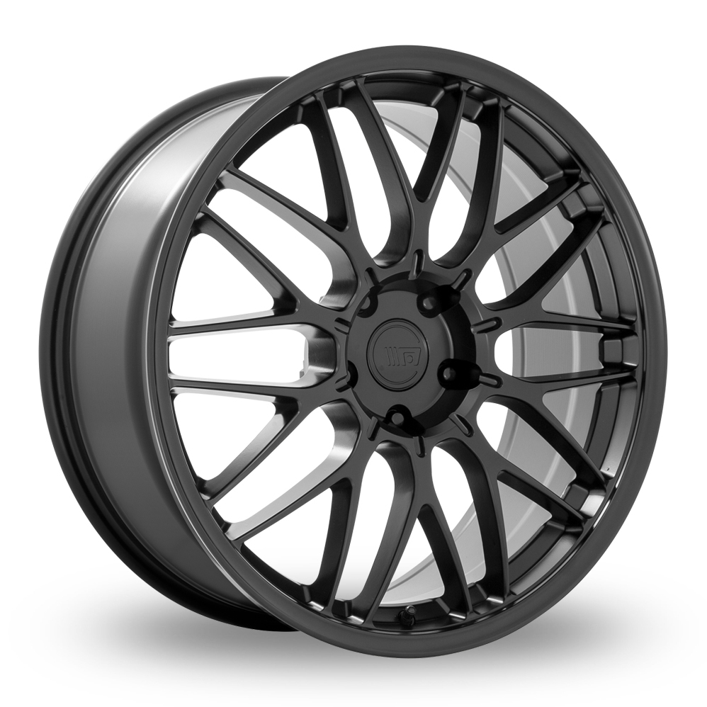 18 Inch Motegi Racing MR153 Satin Black Alloy Wheels