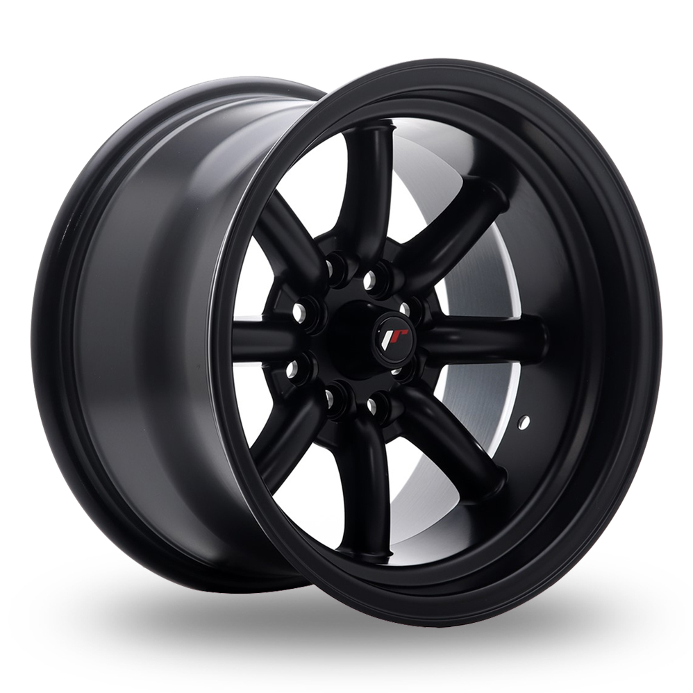 15 Inch Japan Racing JR19 (9x15) Matt Black Alloy Wheels