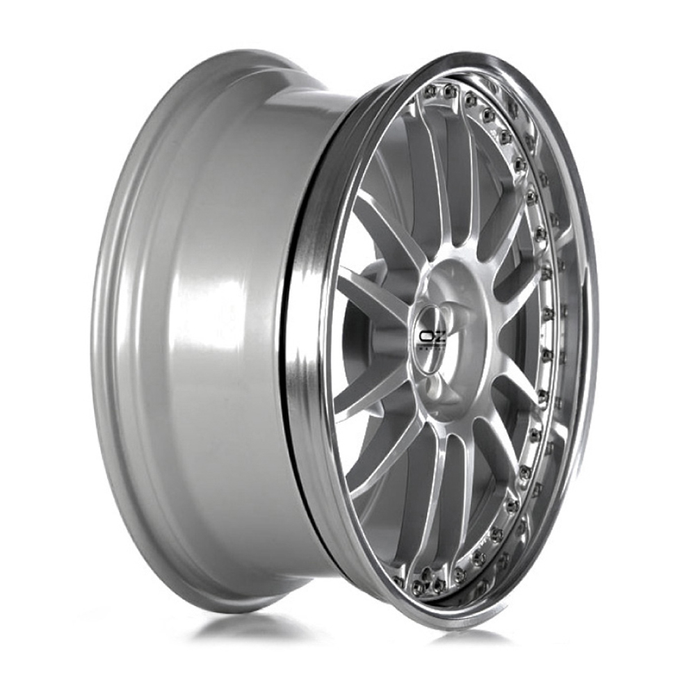 19 Inch OZ Racing Superleggera III Silver Alloy Wheels