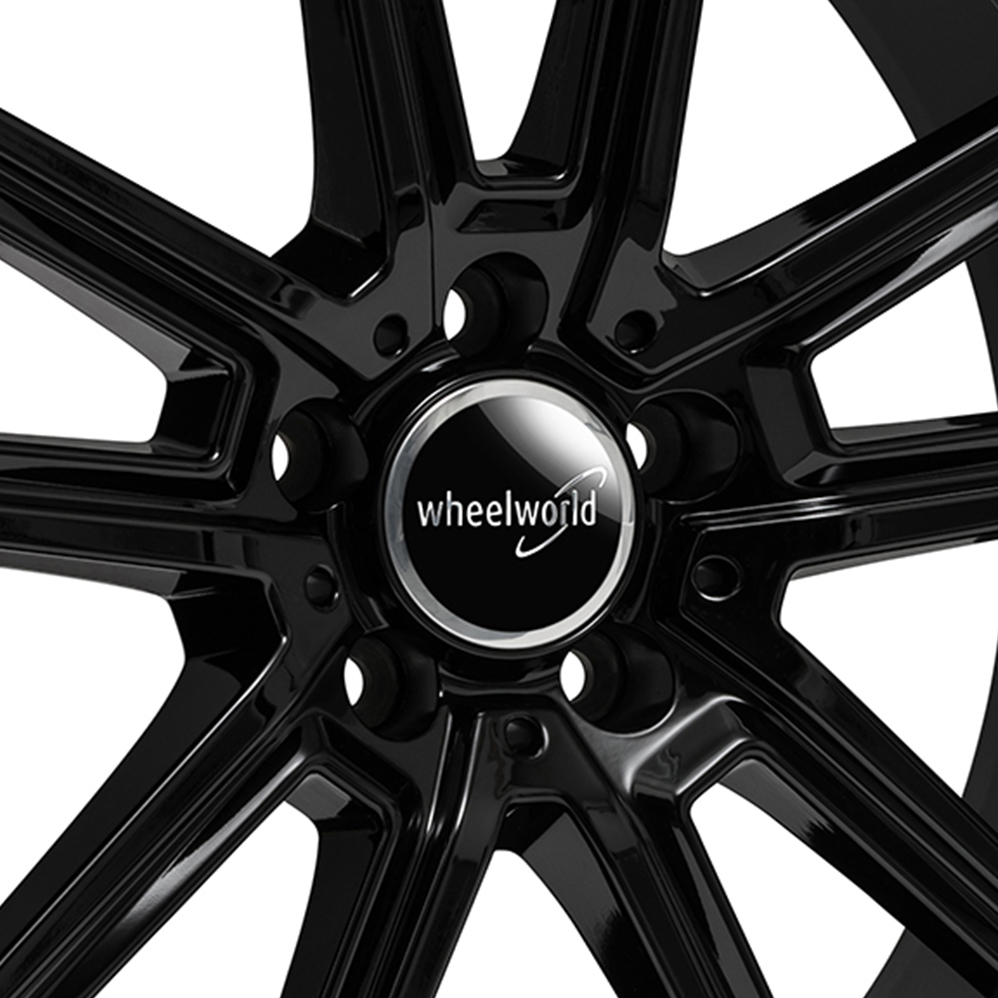 Wheelworld Wh30 Special Offer Gloss Black 17 Alloy Wheels Wheelbase 0685