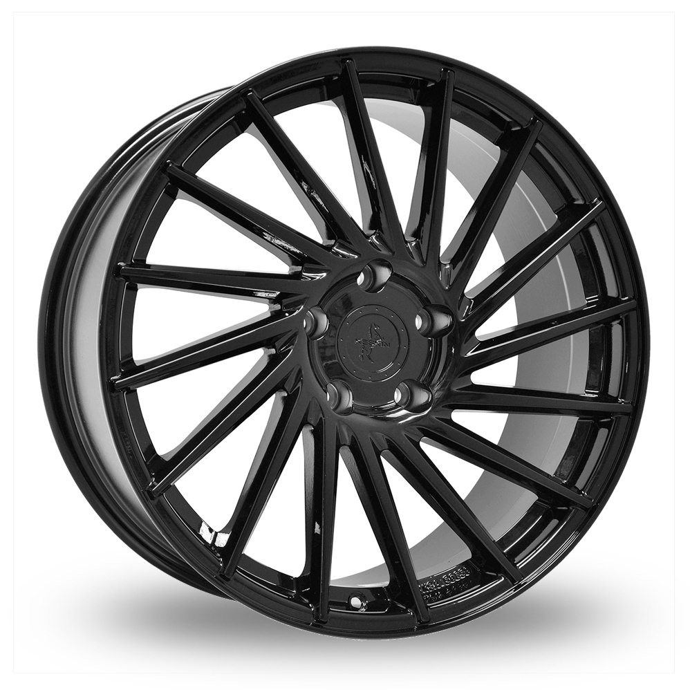 19 Inch Keskin Tuning KT17 Gloss Black Alloy Wheels