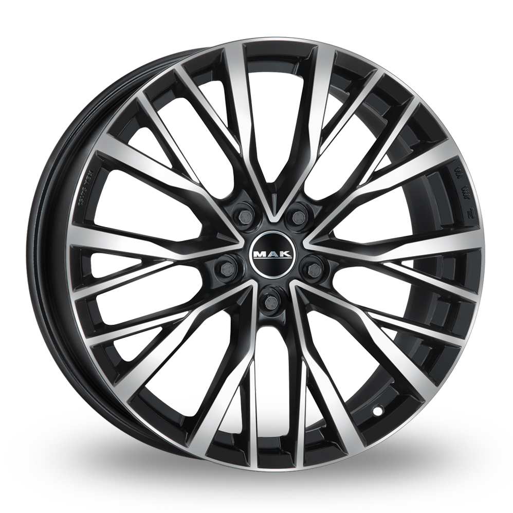 20 Inch MAK Kent Black Mirror Alloy Wheels