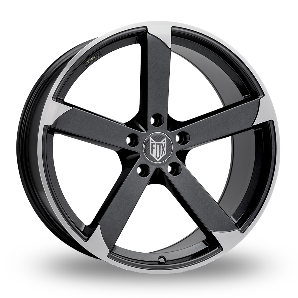 20 Inch Fox Racing AV1 Zinc Polished Alloy Wheels