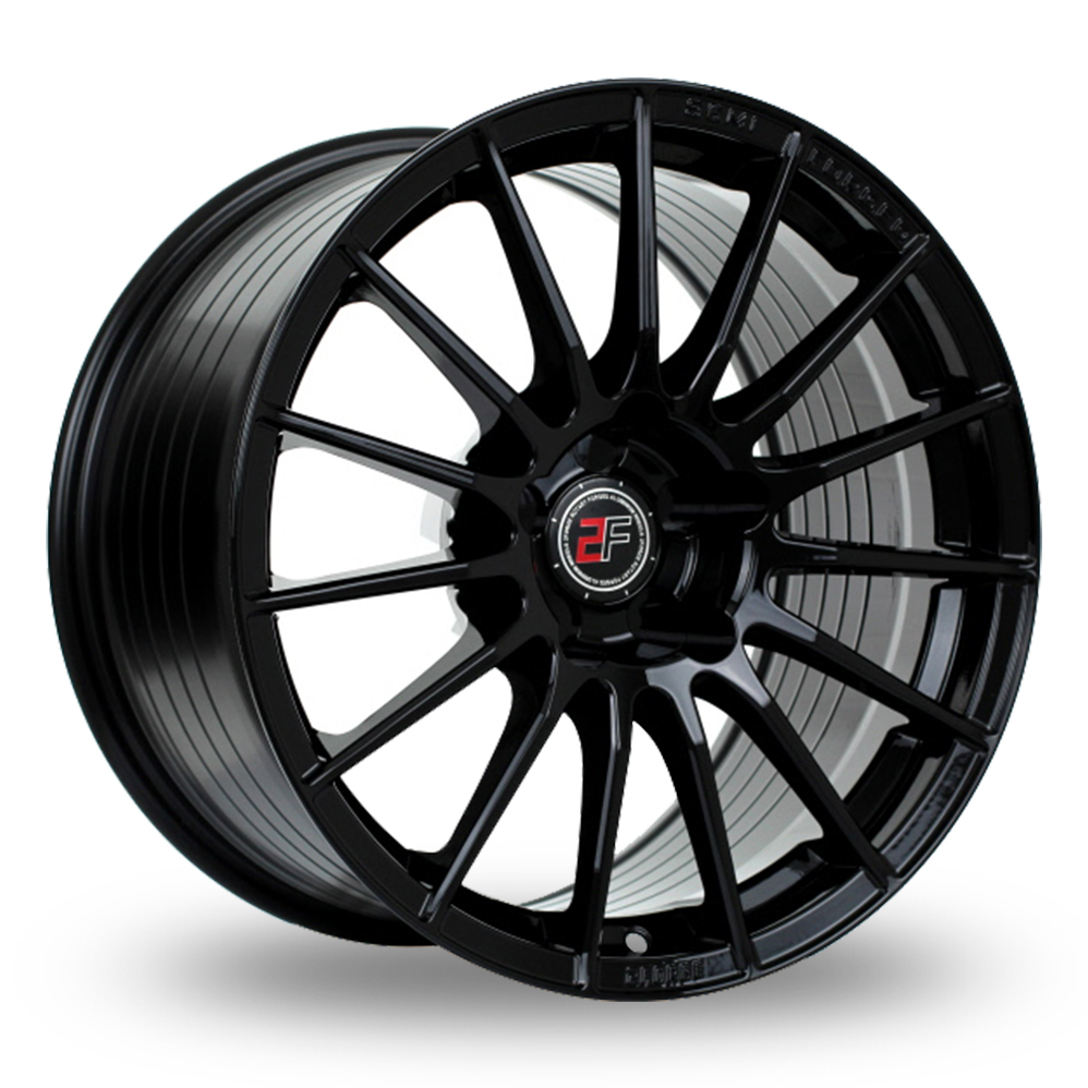 17 Inch 2FORGE ZF1 Gloss Black Alloy Wheels