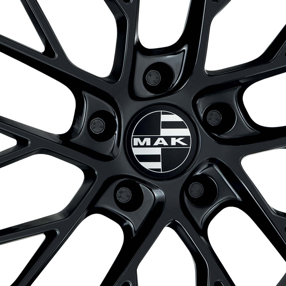 19 Inch MAK Monaco Gloss Black Alloy Wheels