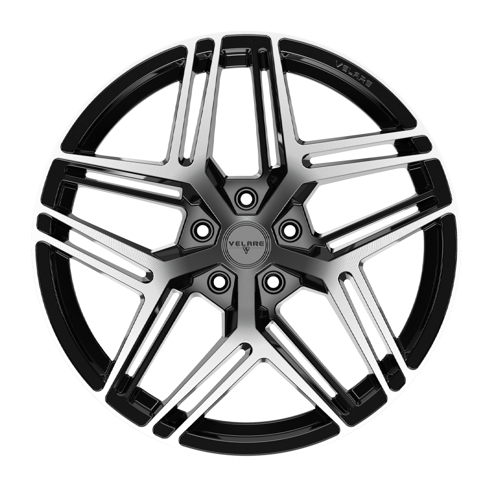 19 Inch Velare VLR16 Black Polished Alloy Wheels