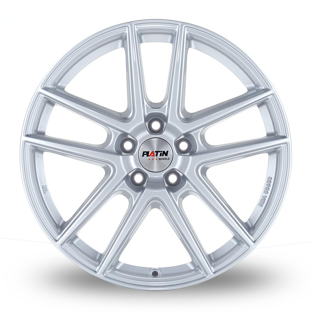 16 Inch Platin P 73 Silver Alloy Wheels