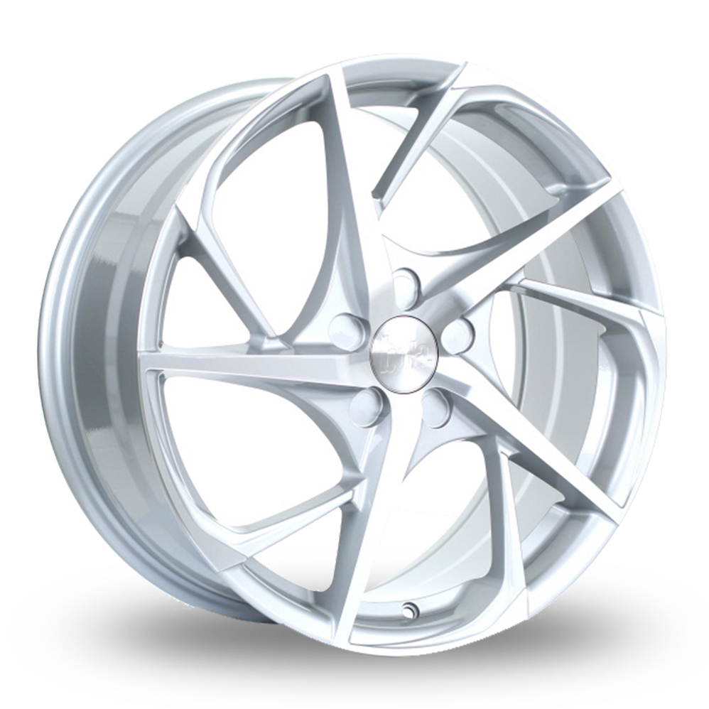 19 Inch Bola B18 Silver Polished Face Alloy Wheels