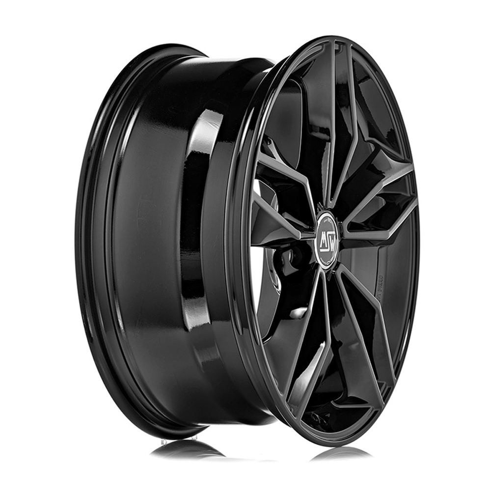 18 Inch MSW (by OZ) 71 Gloss Black Alloy Wheels