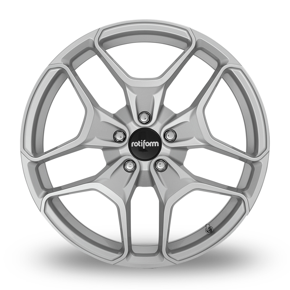 19 Inch Rotiform HUR Silver Alloy Wheels