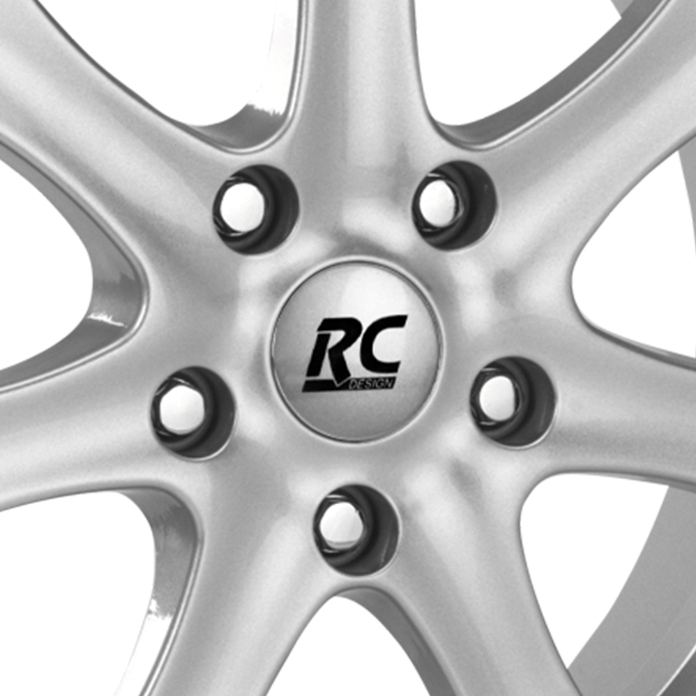 RC Design Matrix Silver 14" Alloy Wheels - Wheelbase