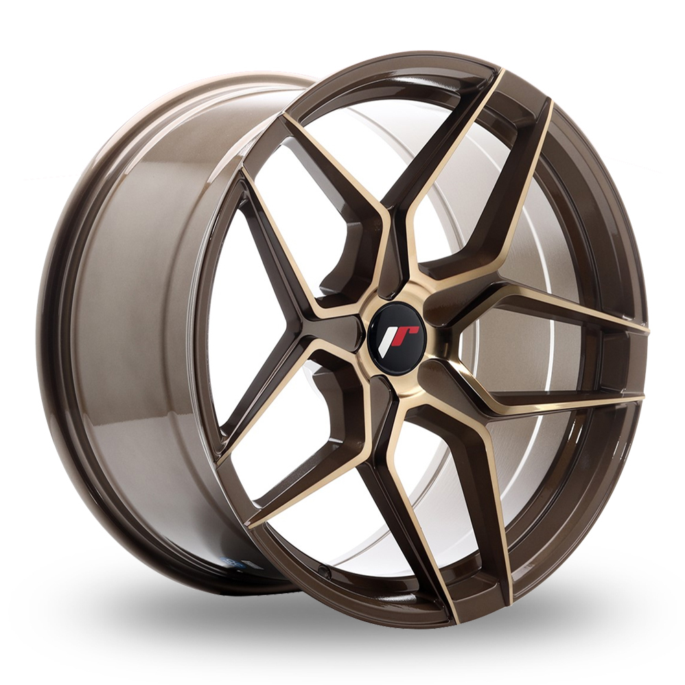 19 Inch Japan Racing JR34 () (Custom Fitment) Platinum Bronze Alloy Wheels