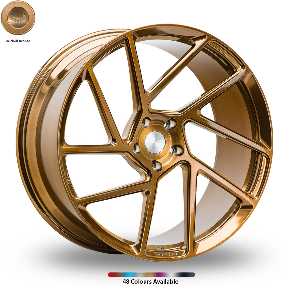 21 Inch Vossen Forged Novitec NV2 Custom Colour Alloy Wheels