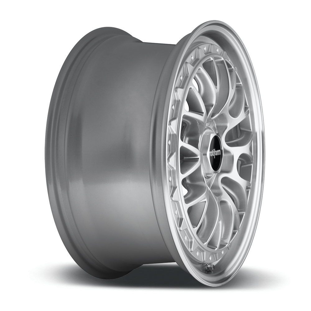 19 Inch Rotiform LSR Silver Polished Lip Alloy Wheels