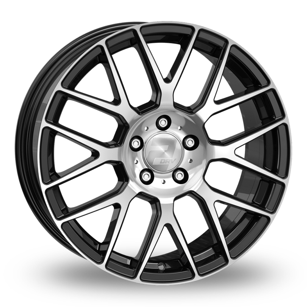 19 Inch 2DRV WH26 Black Polished Alloy Wheels