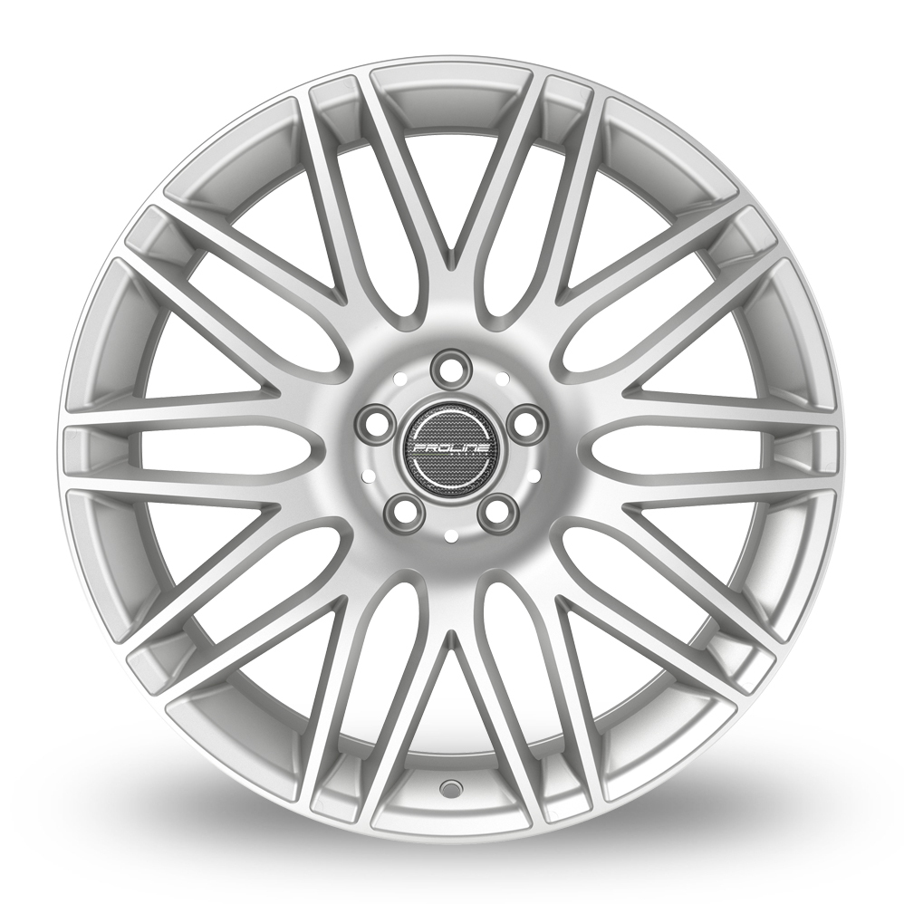 19 Inch Proline PXK Metallic Silver Alloy Wheels