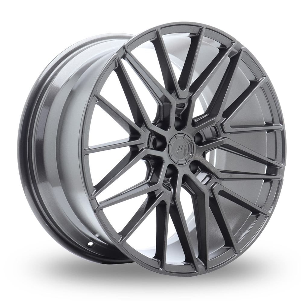 20 Inch Japan Racing JR38 (9x20) Hyper Grey Alloy Wheels