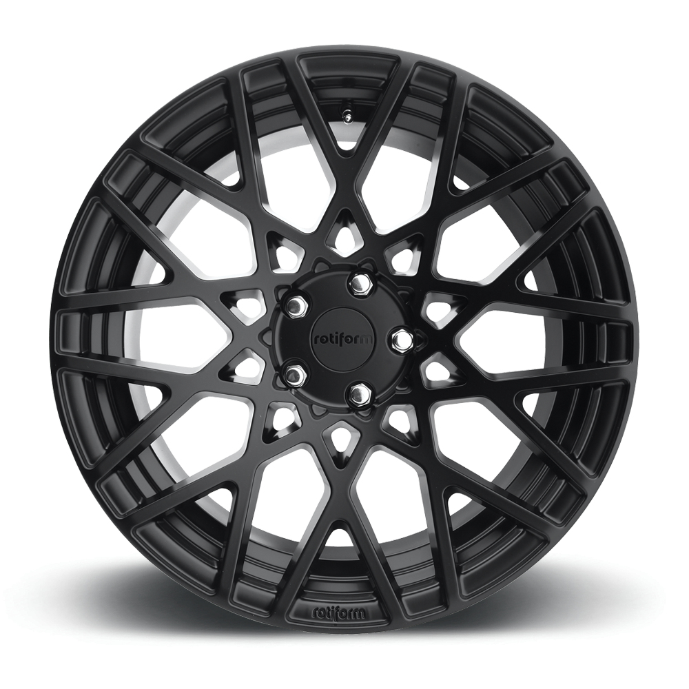 19 Inch Rotiform BLQ Matt Black Alloy Wheels