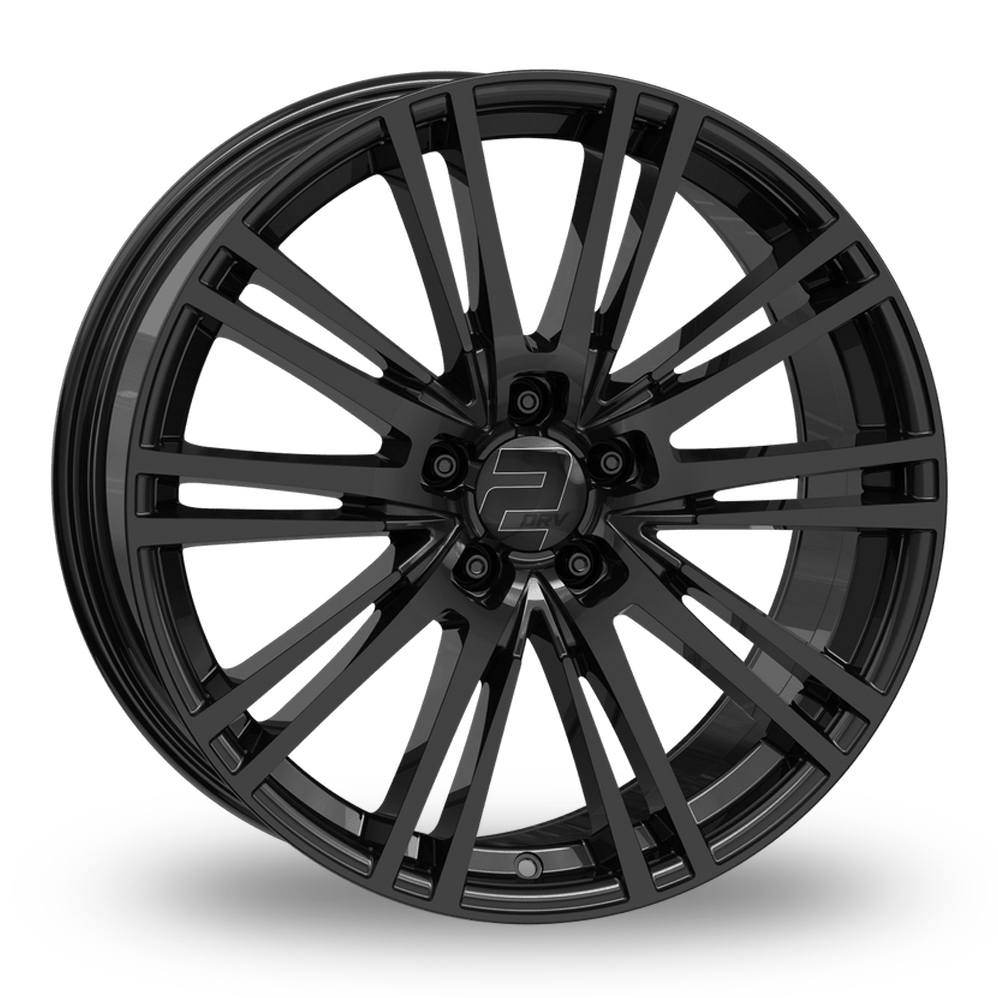 17 Inch 2DRV WH18 Gloss Black Alloy Wheels