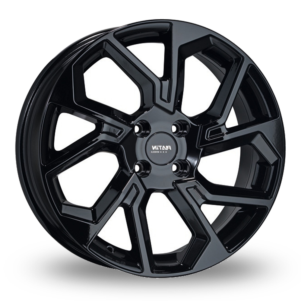 18 Inch Platin P 103 Gloss Black Alloy Wheels