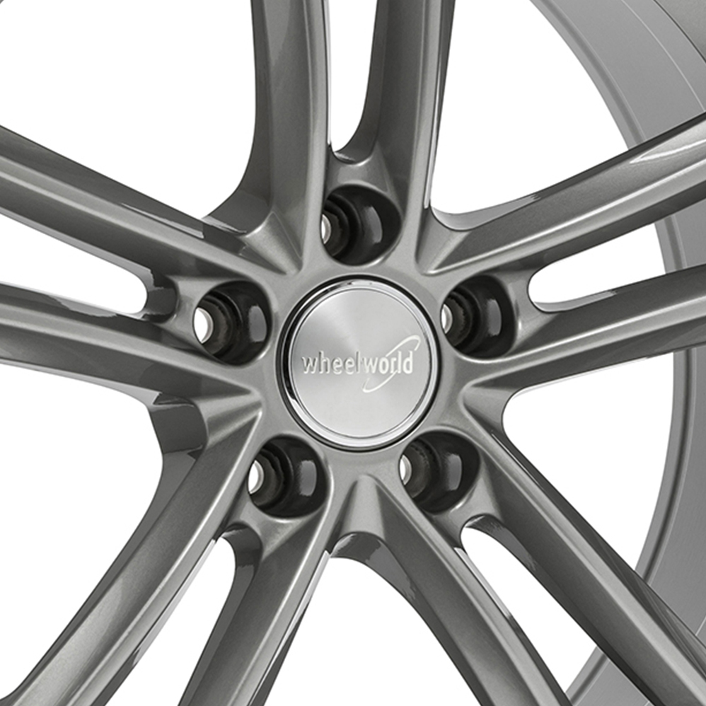 20 Inch 2DRV WH27 Daytona Grey Polished Alloy Wheels