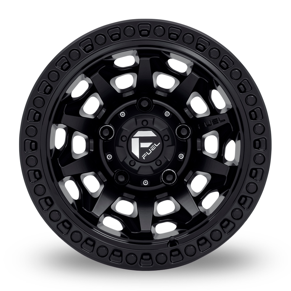 18 Inch Fuel Off-Road Covert Matt Black Alloy Wheels