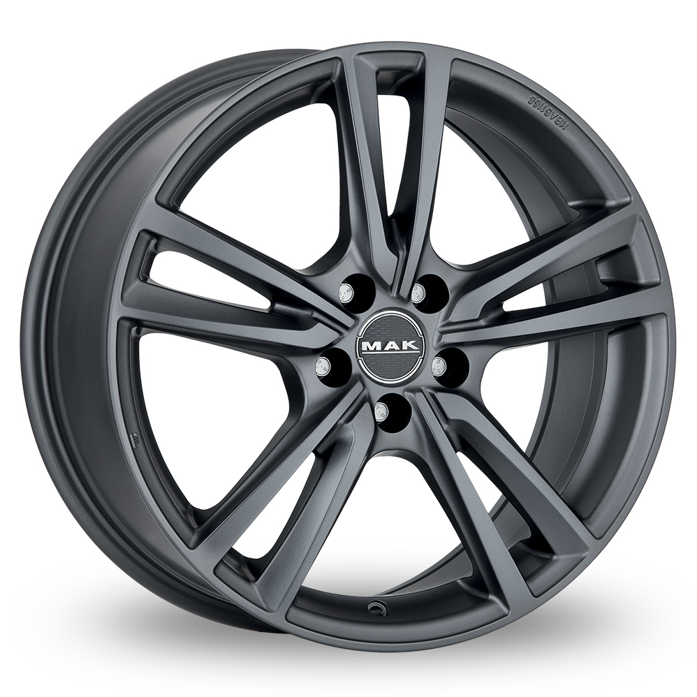 15 Inch MAK Icona Matt Titan Alloy Wheels