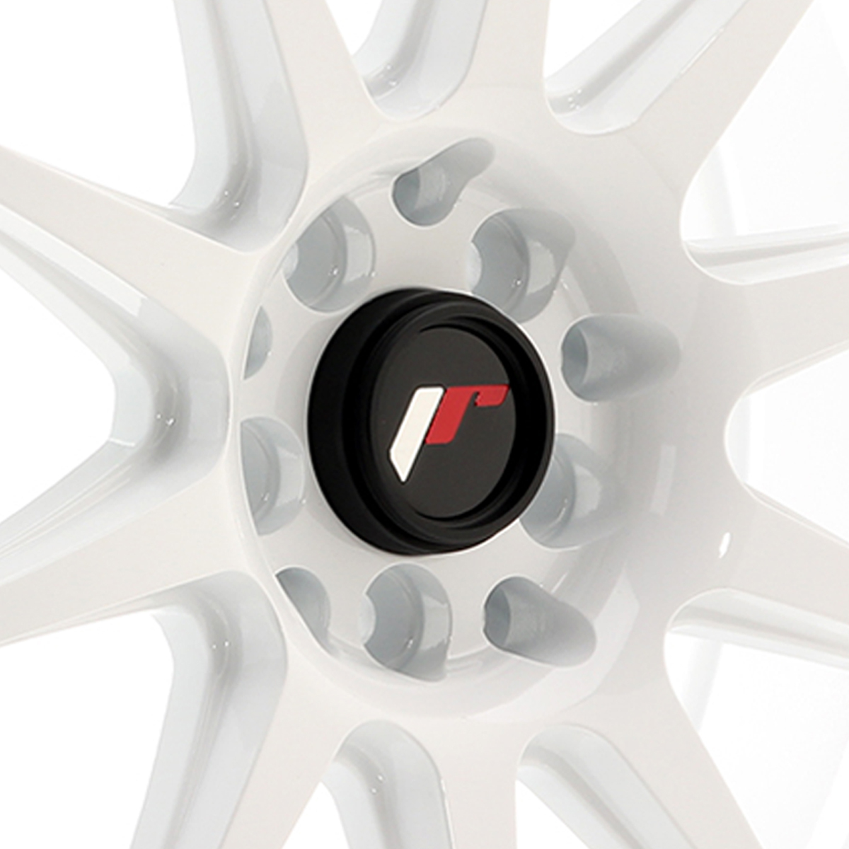 18 Inch Japan Racing JR11 (7.5x18) White Alloy Wheels