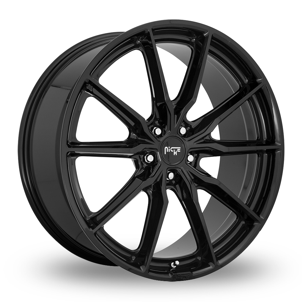 19 Inch Niche Rainier Matt Black Alloy Wheels