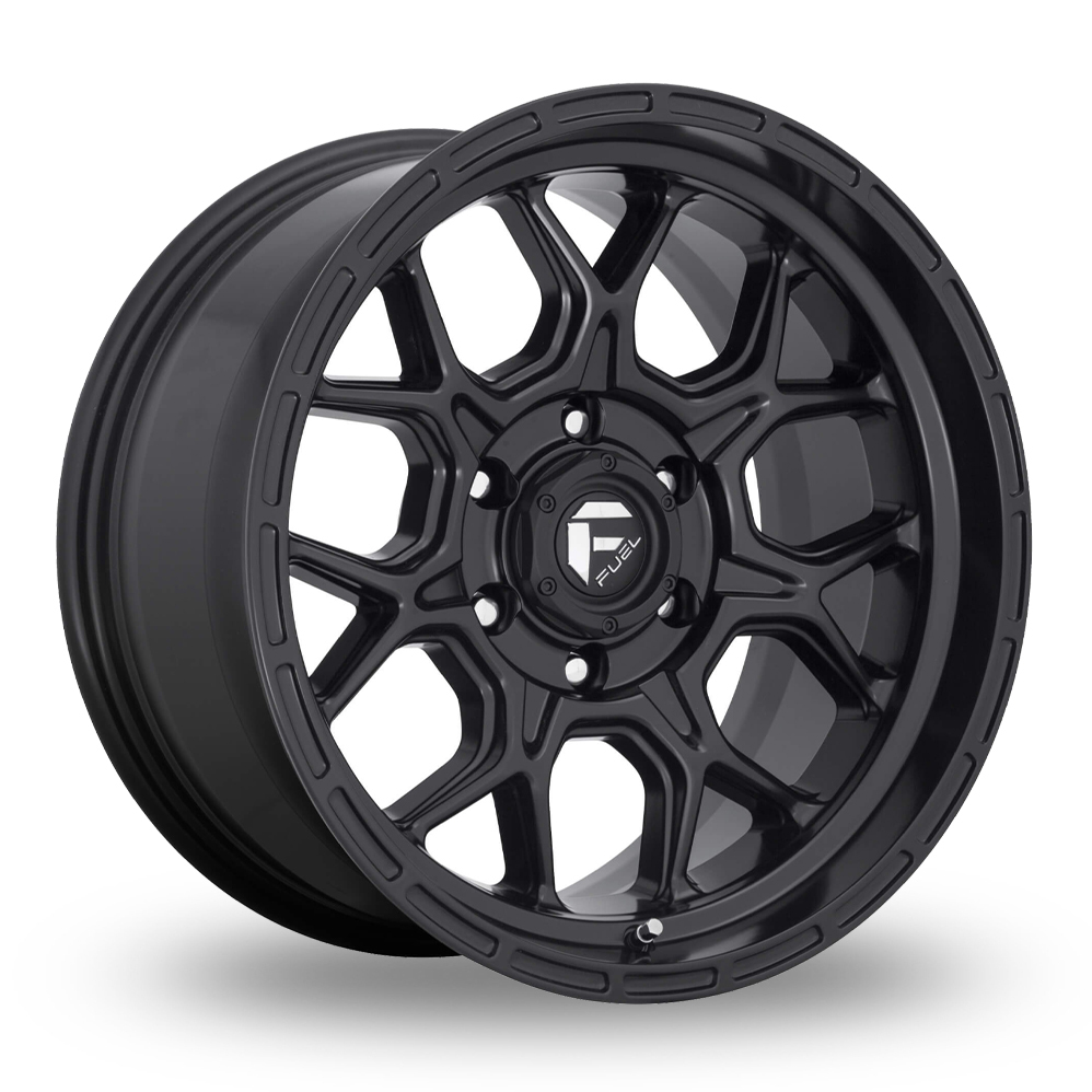 20 Inch Fuel Off-Road Tech Matt Black Alloy Wheels