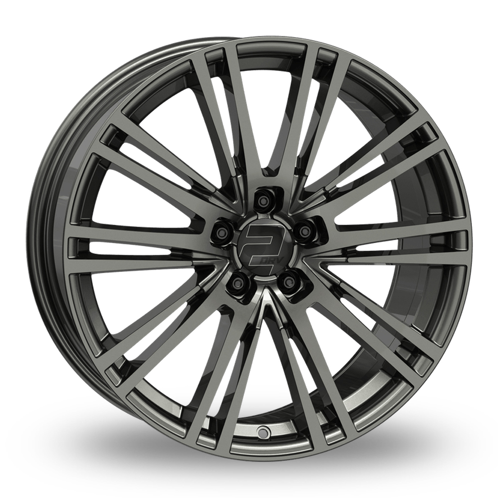 17 Inch 2DRV WH18 Gun Metal Alloy Wheels