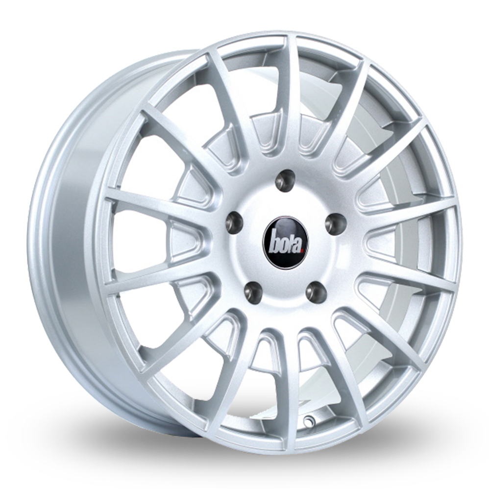 20 Inch Bola B21 Silver Alloy Wheels