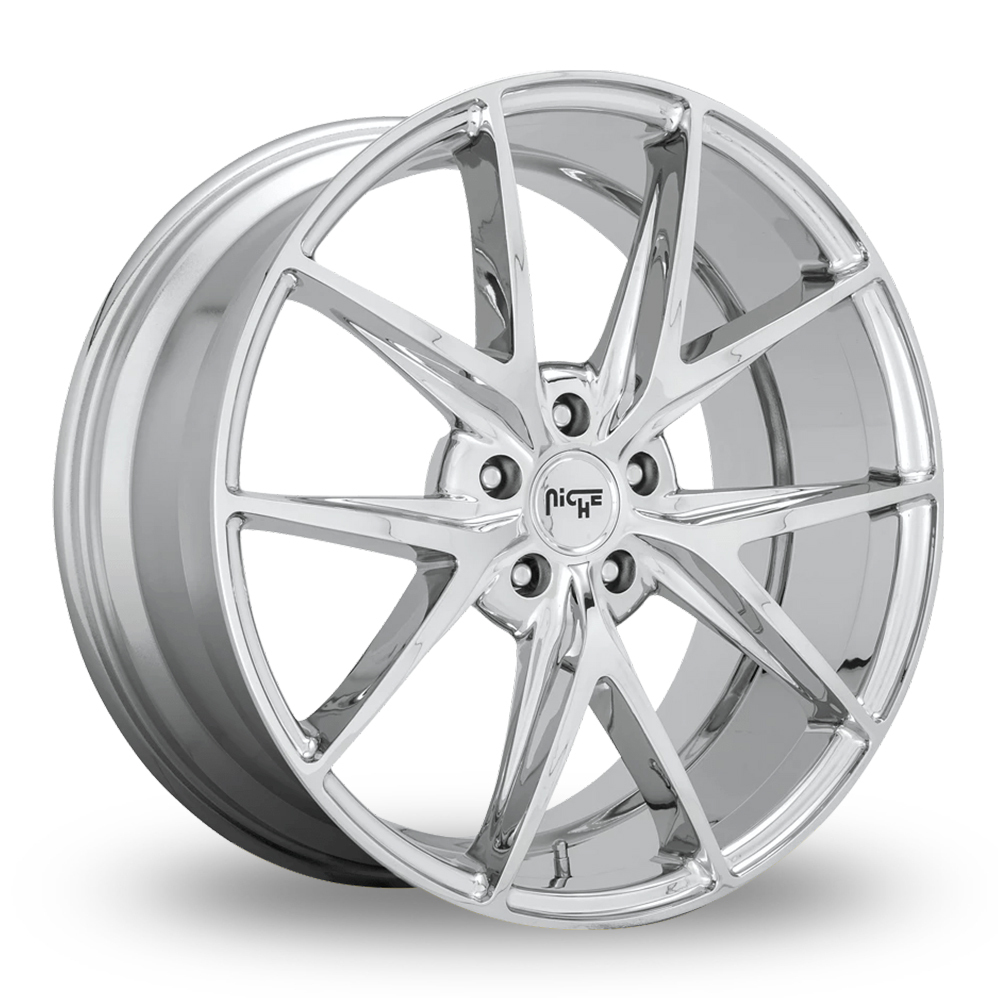 20 Inch Niche Misano Chrome Alloy Wheels