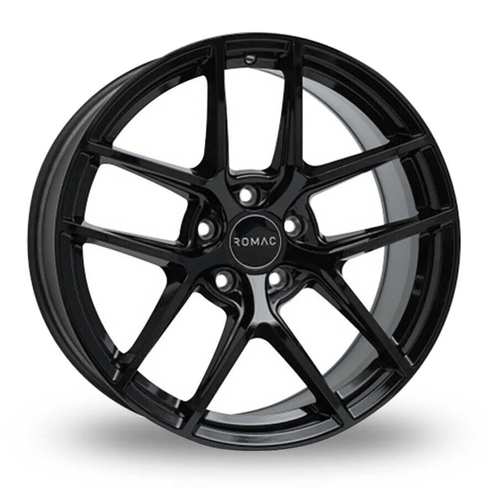 18 Inch Romac Diablo Gloss Black Alloy Wheels