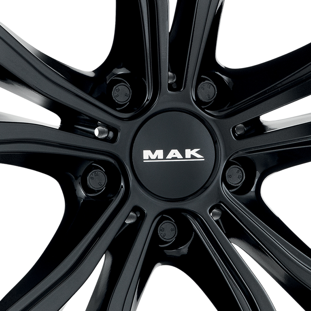 21 Inch MAK X-Mode Gloss Black Alloy Wheels