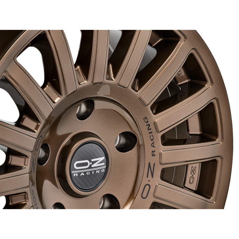 17 Inch OZ Racing Rally Raid Gloss Bronze Alloy Wheels