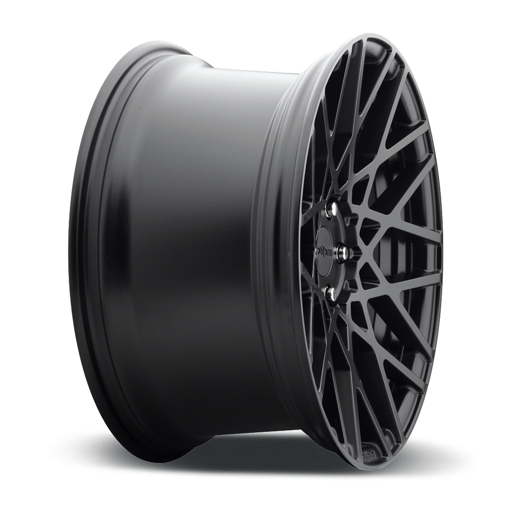 19 Inch Rotiform BLQ Matt Black Alloy Wheels