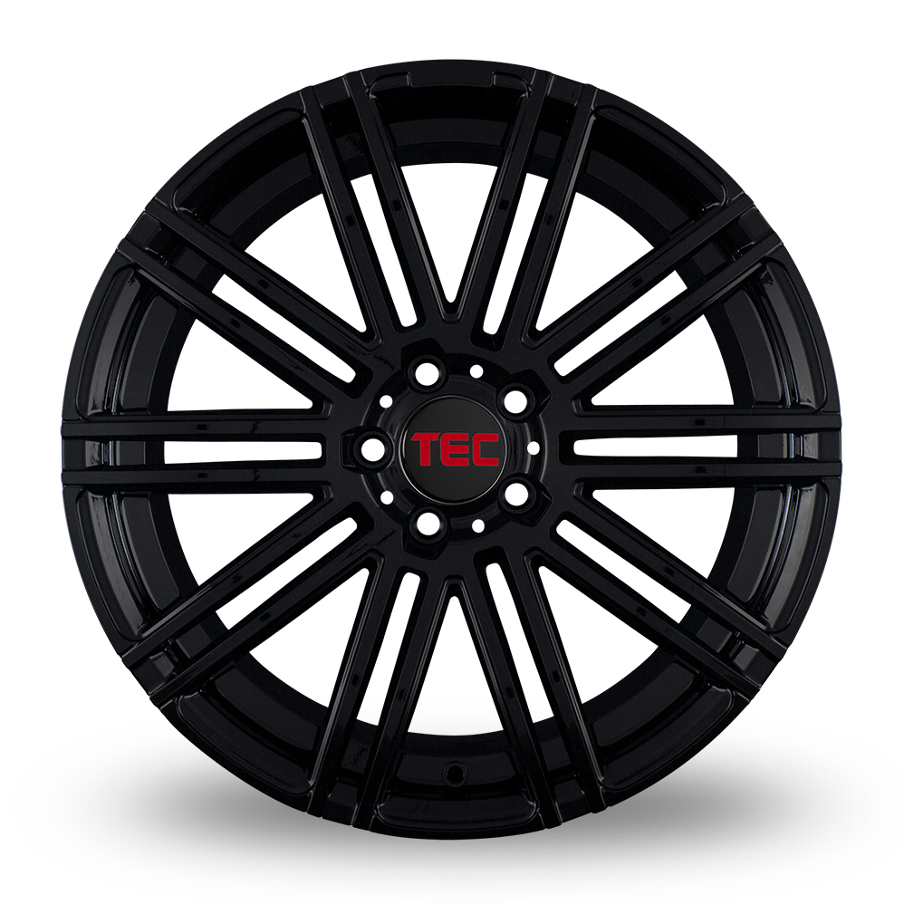 18 Inch TEC Speedwheels AS3 Gloss Black Alloy Wheels